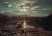 Washington Allston Moonlit Landscape oil painting artist